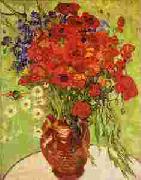 Vincent Van Gogh Red Poppies and Daisies Spain oil painting artist